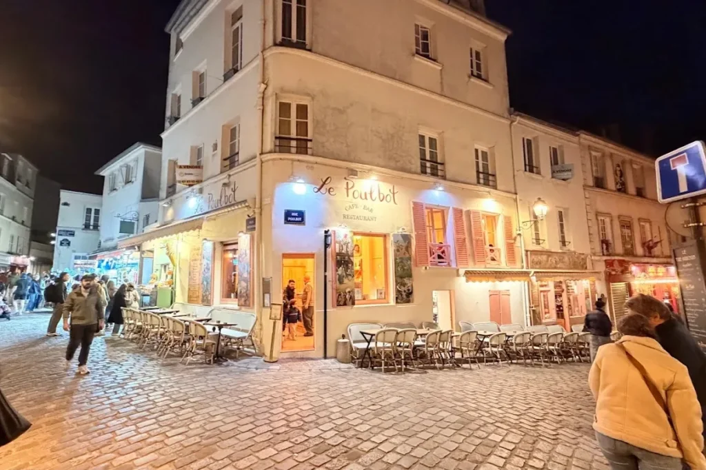 Le Poulbot is the best place to eat in the Montmartre
